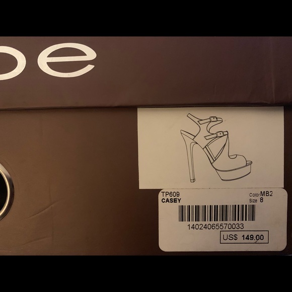 BEBE beautiful Platform heeled Shoes - Picture 6 of 6